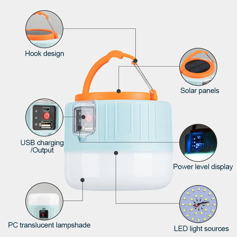 Waterproof LED Camping Light